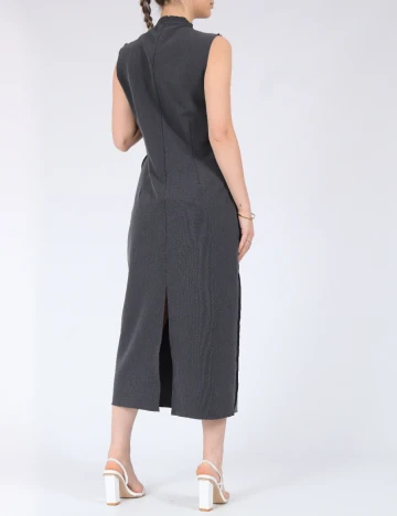 Rochie medie Jacqueline de Yong, gri