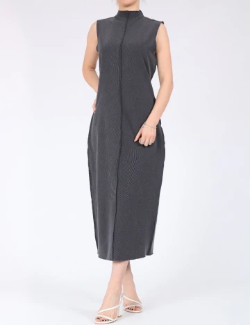 Rochie medie Jacqueline de Yong, gri