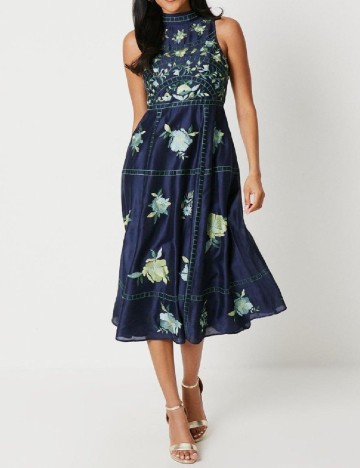 
						Rochie medie Coast, bleumarin