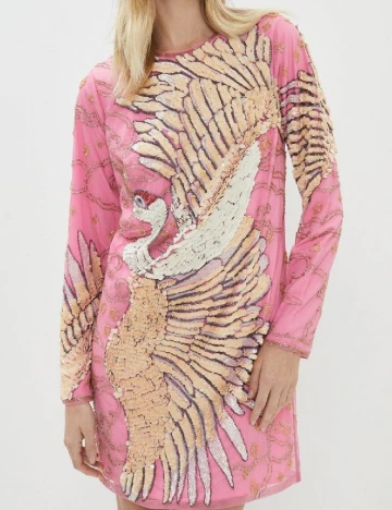 Rochie scurta Coast, roz