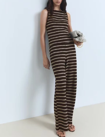 Pantaloni Mango, maro