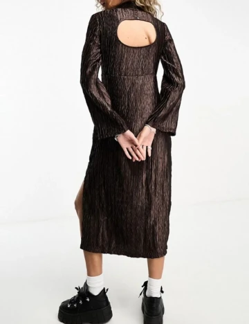 Rochie medie Native Youth, maro Maro