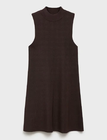 Rochie scurta Mango, maro