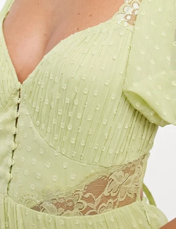 Rochie lunga ASOS, verde