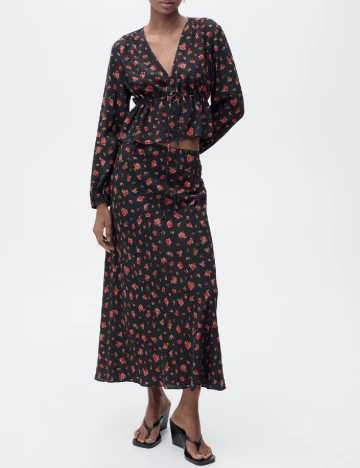 Bluza Mango, floral print Floral print
