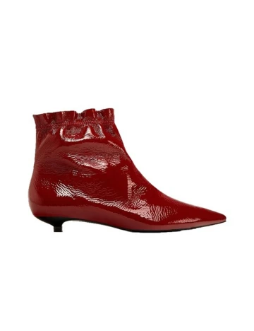 Botine Zara, rosu, 38