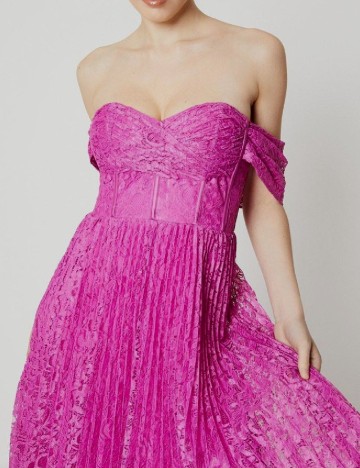 Rochie medie Coast, magenta