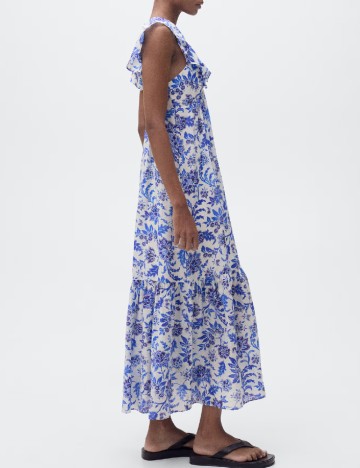 
						Rochie lunga Mango, albastru