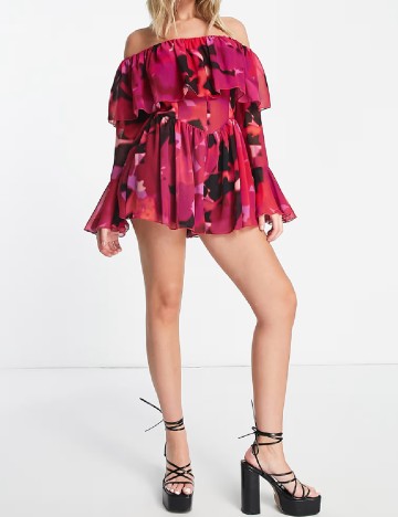 
						Salopeta ASOS, mix culori