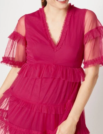 Rochie medie Coast, roz