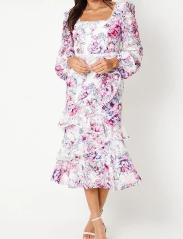 Rochie medie Coast, floral print Floral print