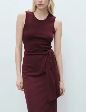 Rochie lunga Mango, visiniu Rosu