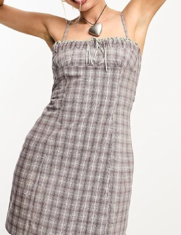 Rochie scurta COLLUSION, gri