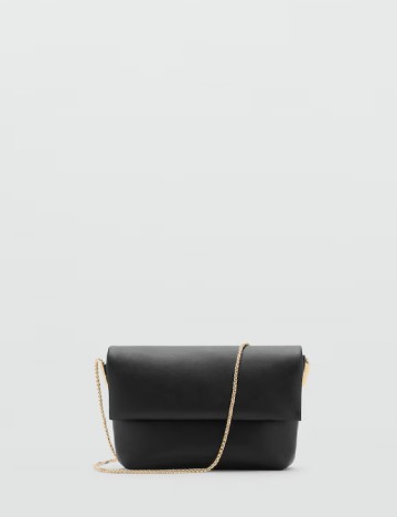 
						Geanta Mango, negru