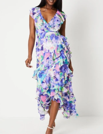 Rochie lunga Coast, mix culori