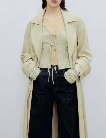 Trench Mango, bej