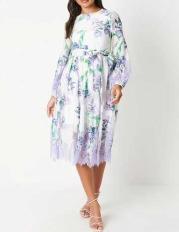 Rochie medie Coast, floral print Floral print