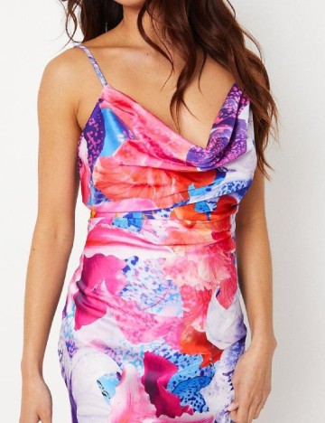 Rochie lunga Coast, mix culori