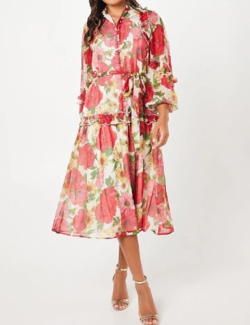 Rochie medie Coast, floral print Floral print