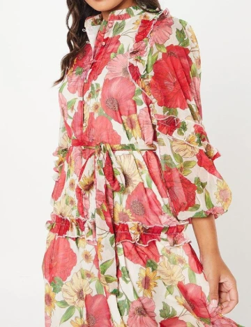 Rochie medie Coast, floral print Floral print