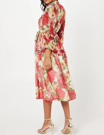 Rochie medie Coast, floral print Floral print