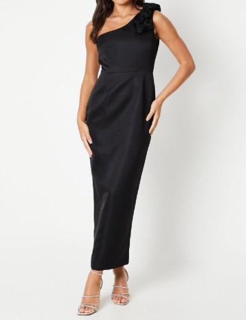 
						Rochie lunga Coast, negru