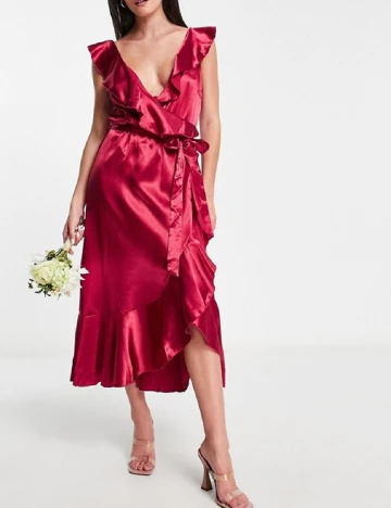 Rochie medie Little Mistress, rosu Rosu
