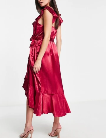 Rochie medie Little Mistress, rosu Rosu