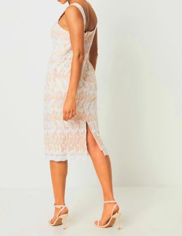 Rochie medie Coast, crem