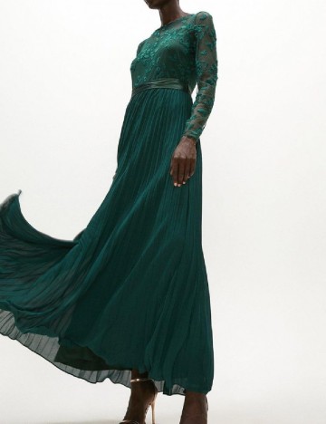 
						Rochie lunga Coast, verde