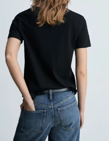 Tricou Mango, negru
