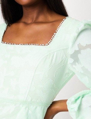 Rochie medie Coast, verde