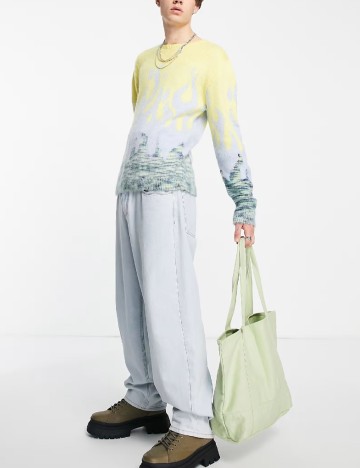 
						Pulover ASOS, galben