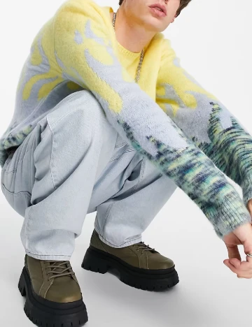 Pulover ASOS, galben