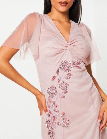 Rochie medie Coast, roz