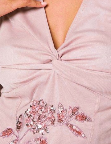 Rochie medie Coast, roz
