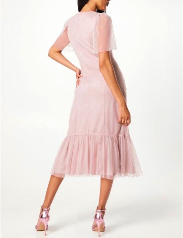 Rochie medie Coast, roz