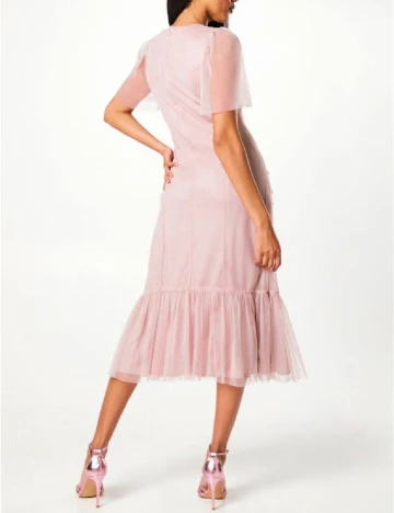 Rochie medie Coast, roz