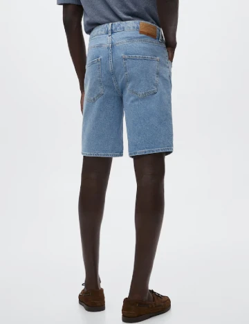 Pantaloni scurti Mango, albastru