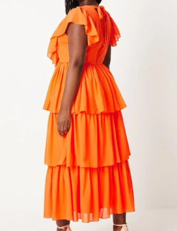Rochie lunga Coast Plus Size, portocaliu Portocaliu