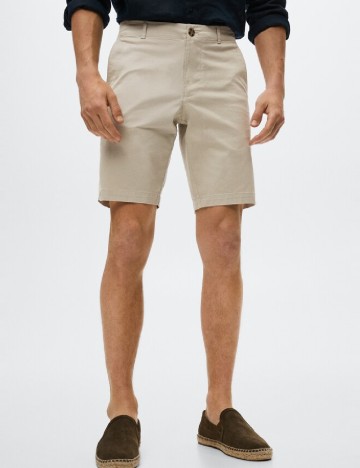 
						Pantaloni scurti Mango, bej