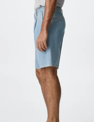 Pantaloni scurti Mango, albastru