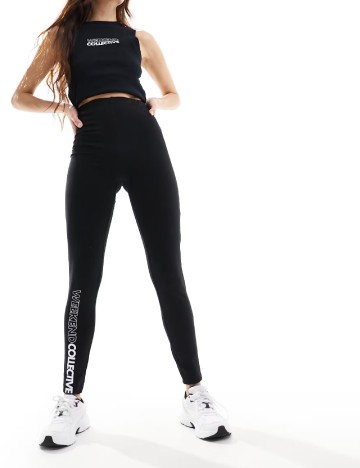 
						Colanti ASOS, negru