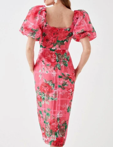 Rochie medie Coast, roz