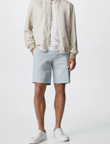 Pantaloni scurti Mango, albastru