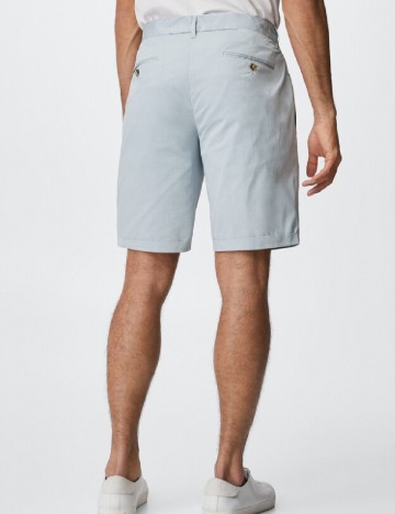 Pantaloni scurti Mango, albastru