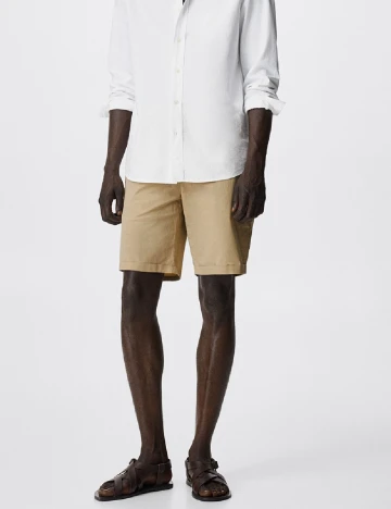 Pantaloni scurti Mango, maro