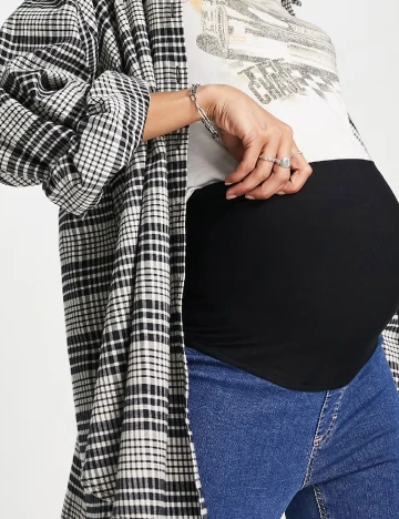 Blugi Top Shop Maternity, albastru Albastru