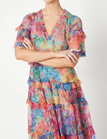 Rochie medie Coast, mix culori