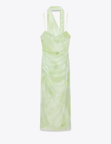 Rochie lunga Zara, verde